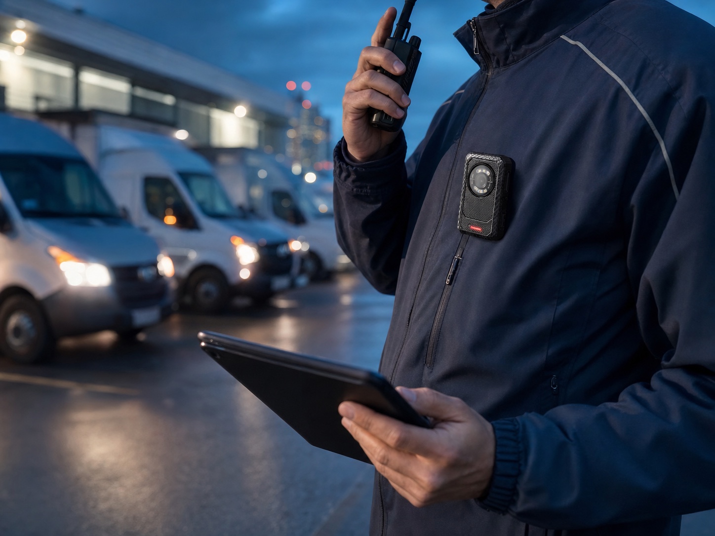 Connected field coordinator using an Arvision body camera